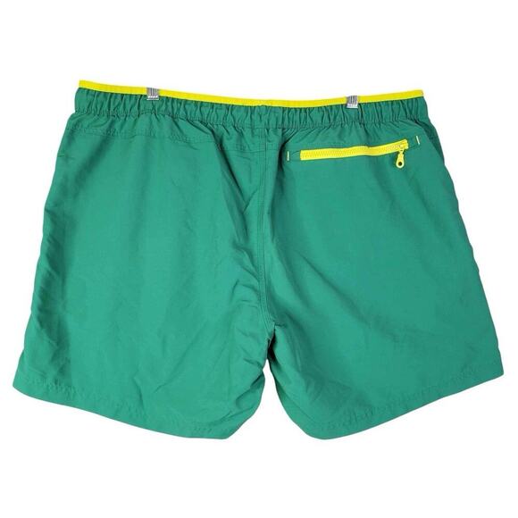 Duluth Trading Co Mens Shorts Swim Trunks Green Size XXL 2XL Drawstring Lined - Picture 3 of 11